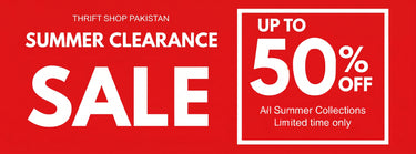 Summer Clearance Sale upto 50% Off